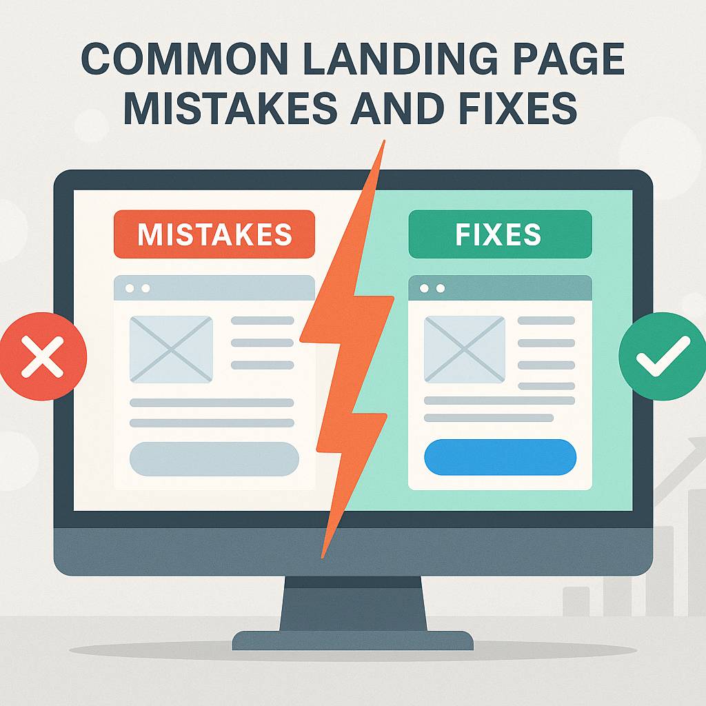 Click to view full size Why Traffic Isn't Enough: 10 Common Landing Page Mistakes (and How to Fix Them)